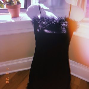 Spaghetti strap mini dress